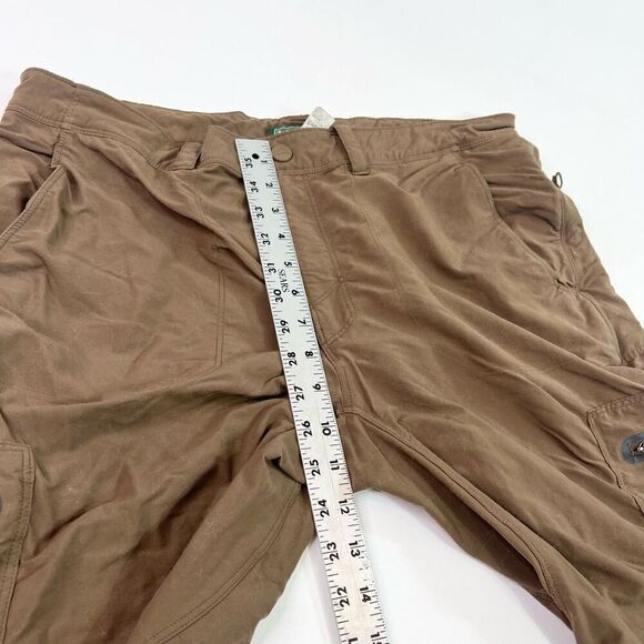 L.L.Bean Pants Mens 34WX30 Brown Casual Mid-Rise Straight-Leg nylon - Picture 5 of 9